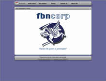 Tablet Screenshot of fbncorp.com
